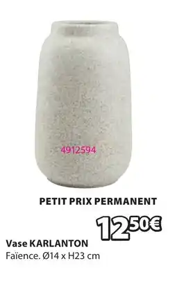 JYSK KARLANTON Vase offre