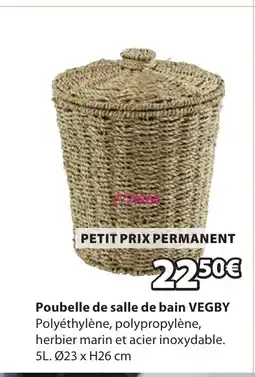 JYSK VEGBY Poubelle de salle de bain offre