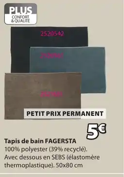 JYSK FAGERSTA Tapis de bain offre