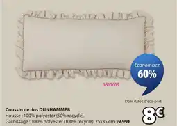 JYSK DUNHAMMER Coussin de dos offre