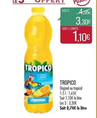 Match Tropico offre