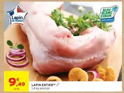 Intermarché LAPIN ENTIER offre