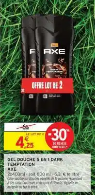 Intermarché GEL DOUCHE 5 EN 1 DARK TEMPTATION offre