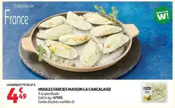 Auchan MOULES FARCIÈS MAISON LA CANCELAISE offre