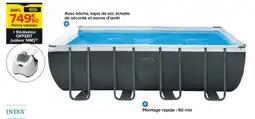 Castorama Intex piscine tubulaire offre