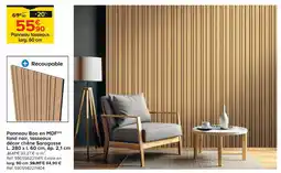 Castorama Panneau tasseaux larg. 60 cm offre
