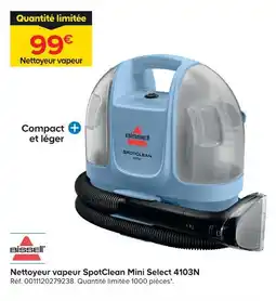 Castorama Nettoyeur vapeur spotclean mini select 4103n offre