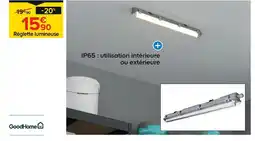 Castorama Goodhome réglette lumineuse offre