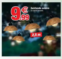 Bazarland Guirlande solaire offre