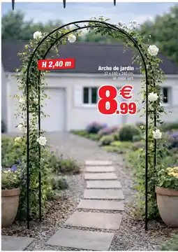 Bazarland Arche de jardin offre