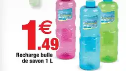 Bazarland Recharge bulle de savon 1 l offre