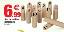 Bazarland Jeu de quilles nordiques offre