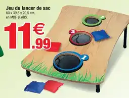 Bazarland Jeu du lancer de sac offre
