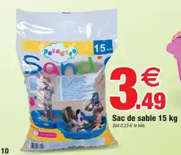Bazarland Paradiso sac de sable 15 kg offre