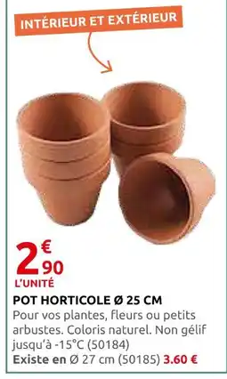 Rural Master Pot horticole offre