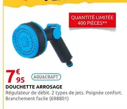 Rural Master Aquacraft douchette arrosage offre