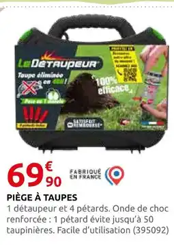 Rural Master Piège à taupes offre