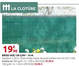 Rural Master Brise-vue 130 g/m² - 10 m offre