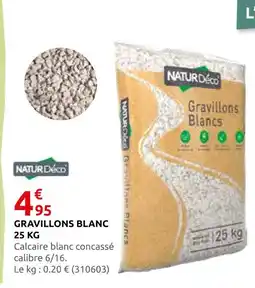 Rural Master Naturdéco gravillons blancs offre