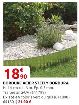 Rural Master Bordure acier steely bordura offre