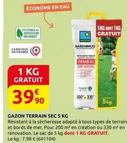 Rural Master Barenburg gazon terrain sec offre