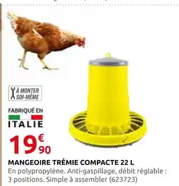 Rural Master Mangeoire trémie compacte 22 l offre