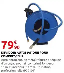 Rural Master Dévidoir automatique pour compresseur offre