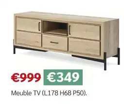 Meubles Crack Meuble tv offre