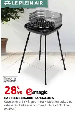 Rural Master Somagic barbecue charbon andalucia offre