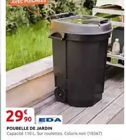 Rural Master Eda poubelle de jardin offre