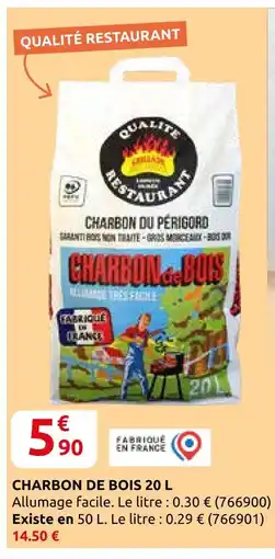 Rural Master Charbon de bois offre
