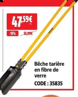 Screwfix Roughneck bêche tarière en fibre de verre offre