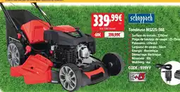 Screwfix Scheppach tondeuse ms225-56e offre