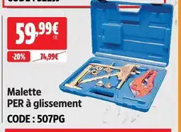Screwfix Fixoconnect malette per à glissement offre