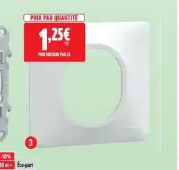 Screwfix Plaque de finition 1p offre