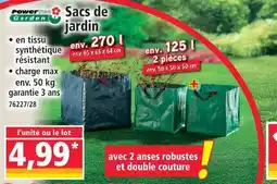 Norma Power garden sac de jardin offre