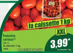 Norma Tomates cerises offre