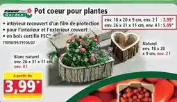 Norma Powertec garden pot cœur pour plantes offre