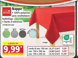 Norma Casa royale nappe ronde ø env. 160 cm offre