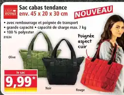 Norma Casa royale sac cabas tendance olive offre