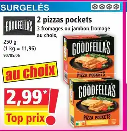 Norma Goodfella's pizza pockets offre