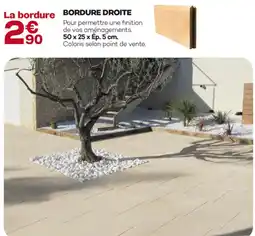 Gedimat Bordure droite offre