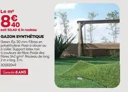 Gedimat Gazon synthétique offre