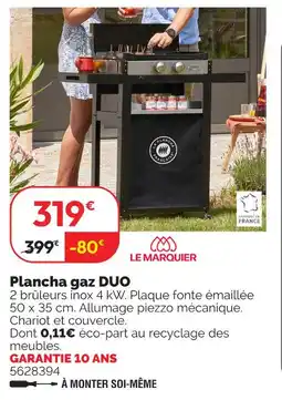 Weldom Le marquier plancha gaz duo offre