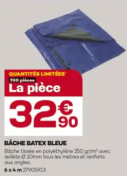 Gedimat Bâche batex bleue offre