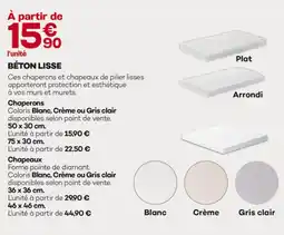 Gedimat Béton lisse offre