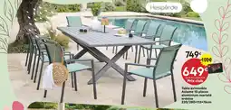 Maxi Bazar Hesperide table extensible axiome 10 places offre
