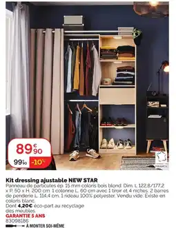 Weldom Kit dressing ajustable new star offre