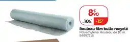 Weldom Rouleau film bulle recyclé offre