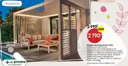 Maxi Bazar Hesperide pergola électrique evora 4×3m offre